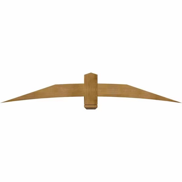 Bellingham Rough Sawn Timber Gable Bracket, Western Red Cedar, 84
